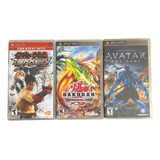 Videojuegos De Psp Usados Bakugan,avatar,tekken