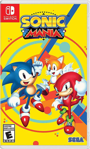 Jogo Eletrônico Sonic Mania Nintendo Switch