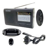 Radio Analógica Kchibo Dual 220v 9 Bandas Am / Fm, Oferta !!