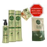 Kit Haskell Jaborandi Shampoo Condicionador E Tônico 500ml