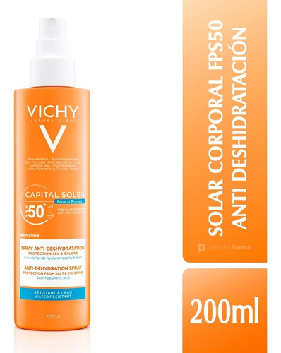 Vichy Capital Soleil Protector Solar Spray Spf50+ 200ml