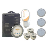 Controlador Spazzio Comfort Light 1293n + Controle + Led 5w