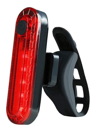 Luz Trasera Volcano Recargable Para Bicicleta Usb 056