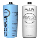 Kit Omega Zero 1000ml + Shampoo Antirresiduo 1000ml - Felps