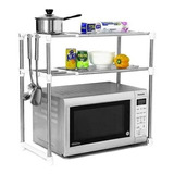 Organizador De Microondas Estante De Cocina Horno/ Baño