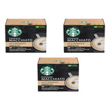 Capsulas Dg Starbucks Macchiato Latte 3pak (48 Caps)