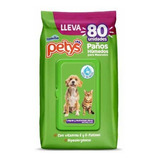 80 Paños Húmedos Para Perro Gato Pety - Unidad a $4