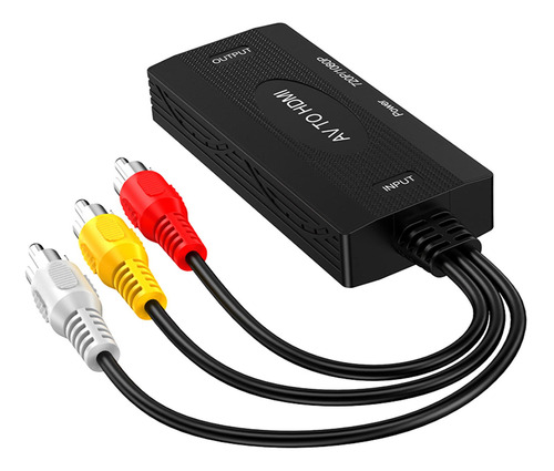 Convertidor Rca A / A Rca Adaptador Av Para Tv Pc Av A