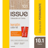  Issue Kit Tintura En Crema Keratin Color Tono 10.1 Platino