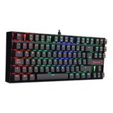 Teclado Mecanico Redragon Kumara K552 Led Rgb Gamer Negro