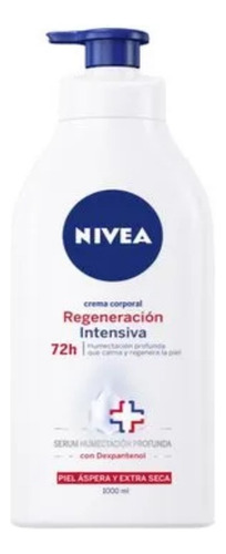 Crema Corporal Nivea Regeneración Intensiva 1 L