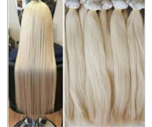 Extensiones De Cabello Rubio Platinado