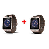 2 X Teléfono Celular Reloj Inteligente Dz09 Smartwatch