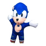 Peluche Muñeco Juguete Compatible Sonic Erizo 25 Cm Lavable