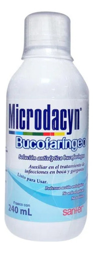 Microdacyn Bucofaríngeo Solución Antiséptica  240ml