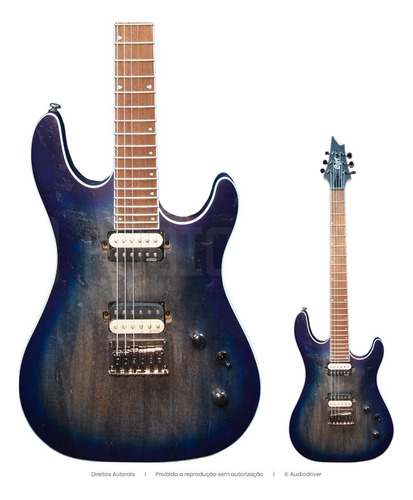 Guitarra Elétrica Super Strato Cort Kx 300 Opcb Captação Emg