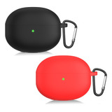 2 Piezas Funda Para Xiaomi Buds 3t Pro Protector Cover Case