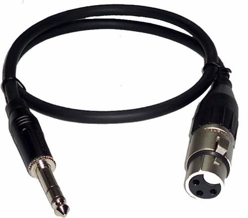 Cuo Cable Canon/xlr Hembra Plug Stereo 1,5m Kwc 185