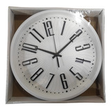 Reloj Analogo De Muro Redondo 25cm 