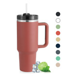 Vaso Térmico Portátil De Acero Inoxidable 40oz Con