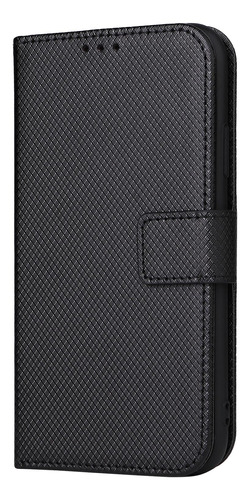 Capa Para iPhone X/xs Diamond Grain Flip Leather