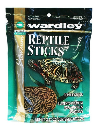 Alimento Tortuga Sticks 70 Grs.  Reptile