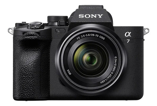  Sony Alpha Kit A7 Iv + Lente 28-70mm Oss Ilce-7m4k Sin Espejo Color  Negro
