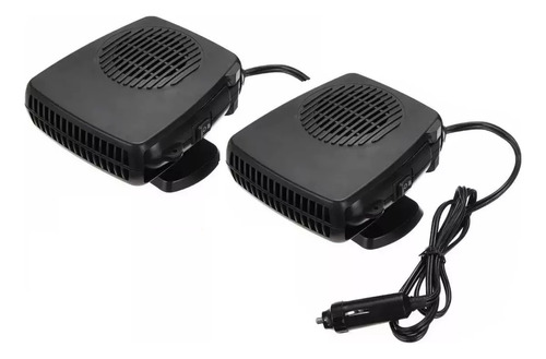 Pack X2 Calentador Ventilador Calefactor Para Auto 12v