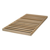 Kd Frames Cama Nido Doble, Madera Natural