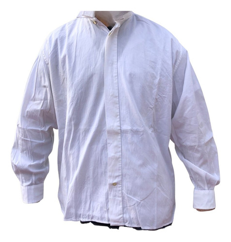 Camisa Smoking Blanca M/larga De Hombre Key Bicayne Usada