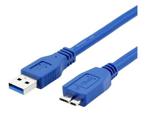 Cable Usb 3.0 A Micro Usb 1.5m Para Discos Externos