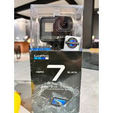 Câmera Gopro Hero7 4k Chdhx-701 Ntsc/pal Black + Acessorios