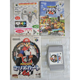 Jogo Mario Kart 64 Nintendo 64 Japonês Na Caixa Com Manual 