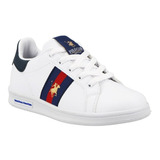 Tenis Polo Club 9424  Infantiles  Clasicos Tallas  18 A 21.5