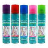 Fijador, Aerosol Para Cab Glitter Color Hair Spray Temporal 