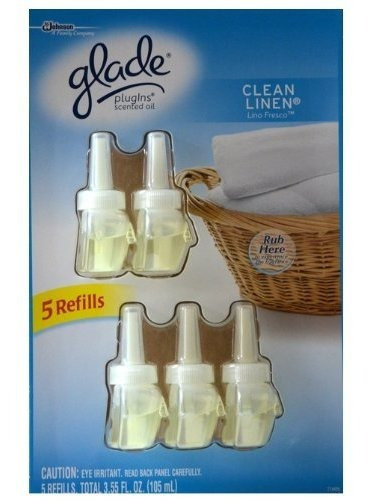 Glade Plugins Aceite Perfumado Lino Limpio