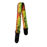 Correa Para Guitarra De Polyester Reggae C/logo