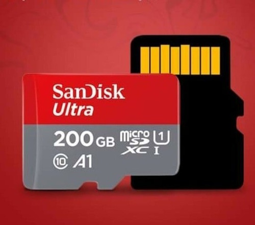 Cartão De Memória Sandisk Ultra 200gb - Original - Usado