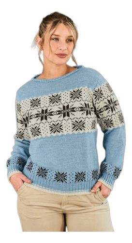 Sweater Tejido Dama Con Jacquard Art. 274