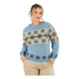 Sweater Tejido Dama Con Jacquard Art. 274