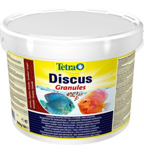 Alimento Tetra Color Discus 3kg 10l Granulos Peces Tropical