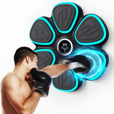 Maquina De Boxeo Musical Electrónica Bluetooth Con Guantes 1 | Meses sin interés