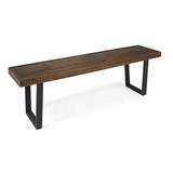 Banco De Comedor Para Patio Joa, Madera De Acacia Con Patas 