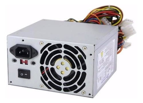 Fuente 500 Watts   Atx  2 Sata 3 Molex   20+4 Sata 