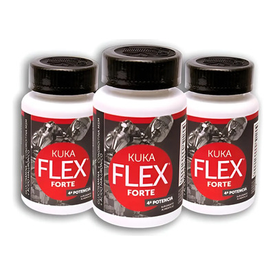 3 Pack Kukaflex Con 90 Cápsulas Rinde 90 Días | Sin Sabor | Meses sin interés
