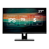 Monitor Zinnia Zeugo, 27 Pol., Ips, Fhd, Srgb 99, 75hz Hdmi/vga, Zno-zgo27-bl01