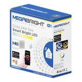 Cinta Led Blanca Smartbright 24w 5mt Wifi Megabright