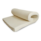 Colchón Individual De Memory Foam Bio Mattress Memory Foam Colchoneta Beige - 100cm X 190cm X 6cm