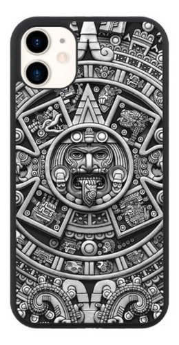 Funda Protector Para iPhone Calendario Azteca Antiguo Mexico