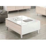 Mesa Ratona Nordica Moderna Melamina Extensible Elevable R1